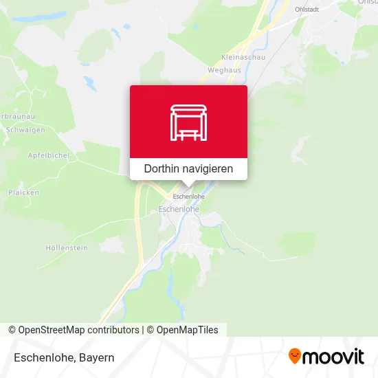 Eschenlohe Karte