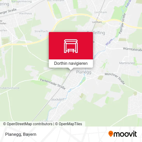 Planegg Karte