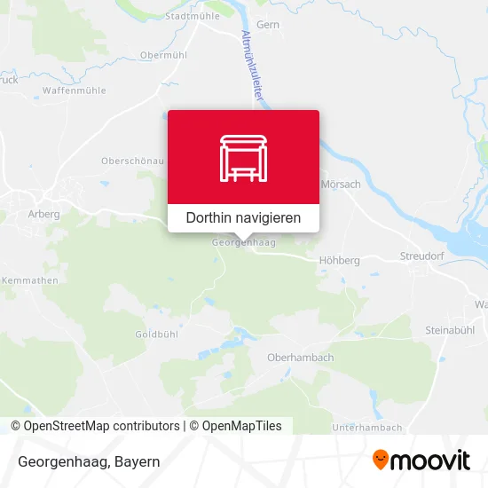 Georgenhaag Karte
