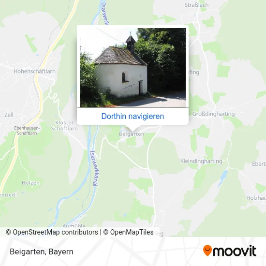 Beigarten Karte