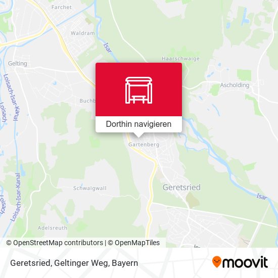 Geretsried, Geltinger Weg Karte