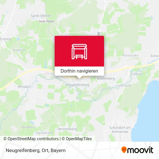 Neugreifenberg, Ort Karte