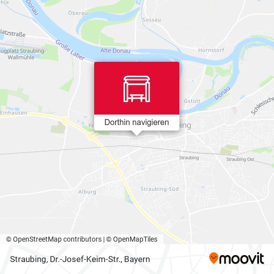 Straubing, Dr.-Josef-Keim-Str. Karte