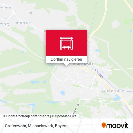 Grafenwöhr, Michaelswerk Karte