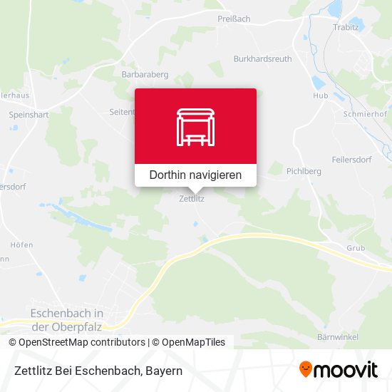 Zettlitz Bei Eschenbach Karte