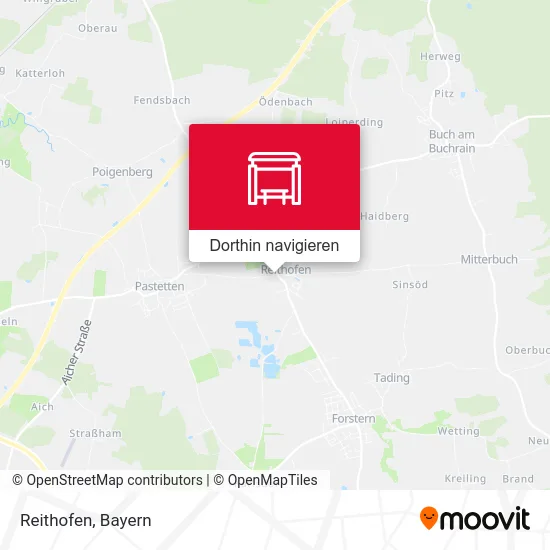 Reithofen Karte