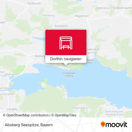 Absberg Seespitze Karte