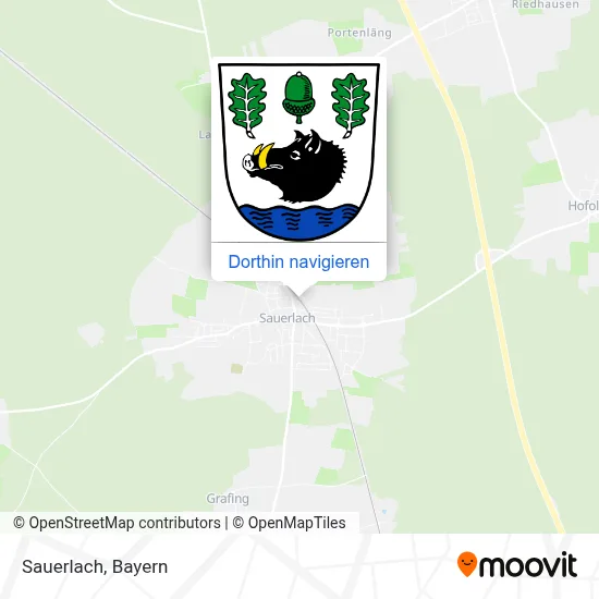 Sauerlach Karte