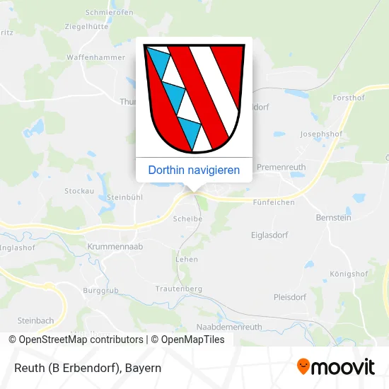 Reuth (B Erbendorf) Karte