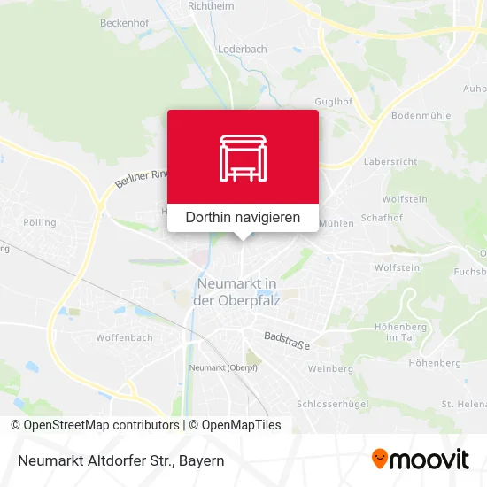 Neumarkt Altdorfer Str. Karte