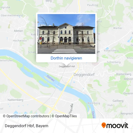 Deggendorf Hbf Karte