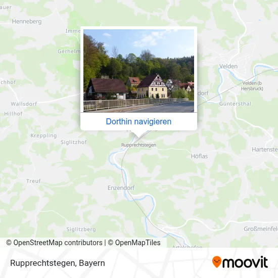 Rupprechtstegen Karte