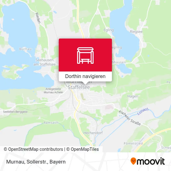 Murnau, Sollerstr. Karte