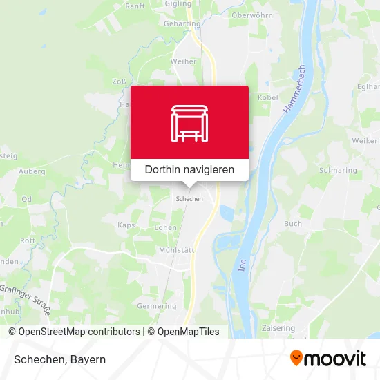 Schechen Karte