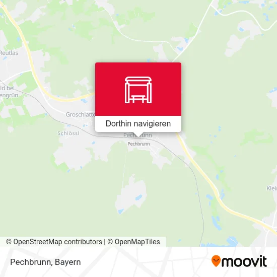Pechbrunn Karte