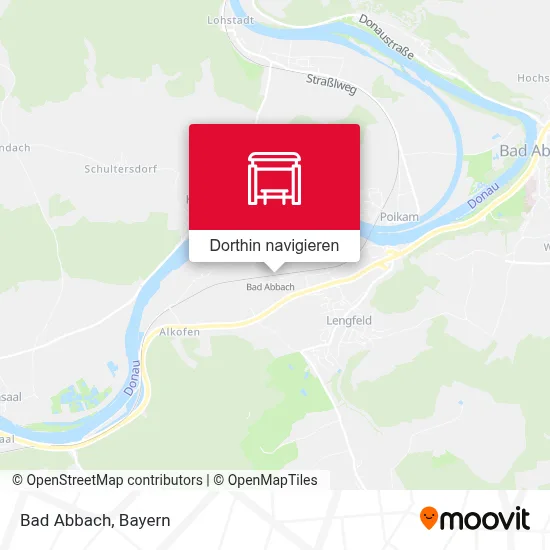 Bad Abbach Karte