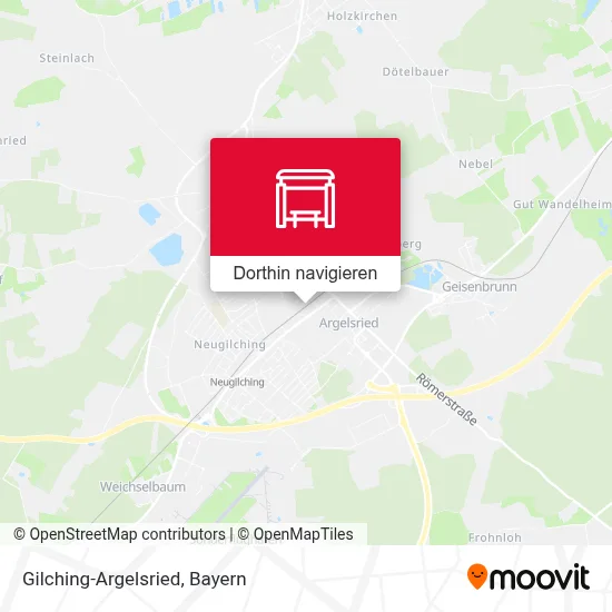 Gilching-Argelsried Karte