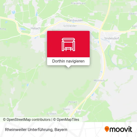 Rheinweiler Unterführung Karte