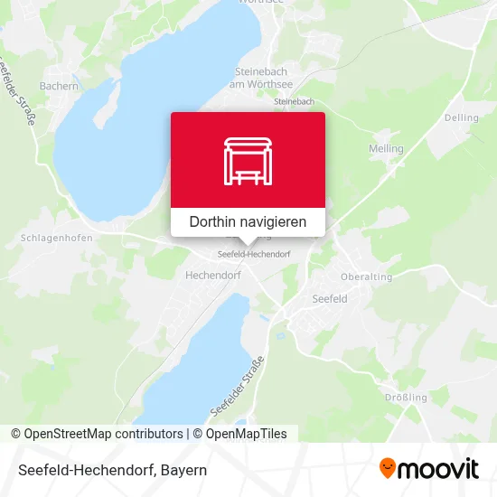 Seefeld-Hechendorf Karte