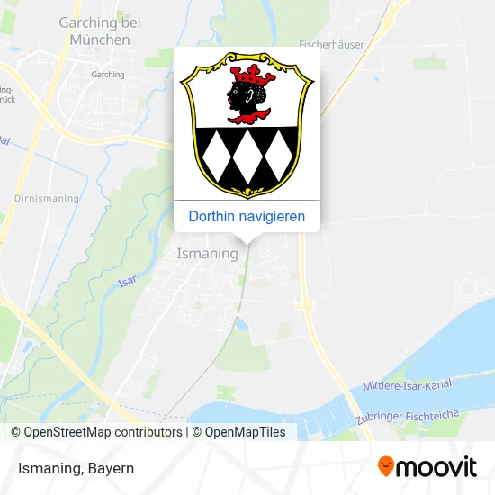Ismaning Karte