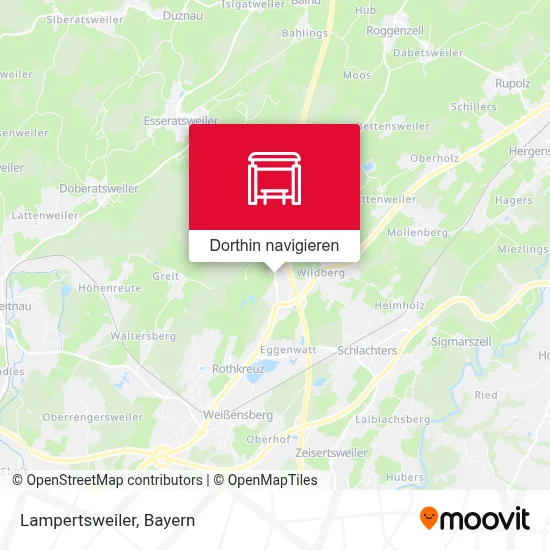 Lampertsweiler Karte