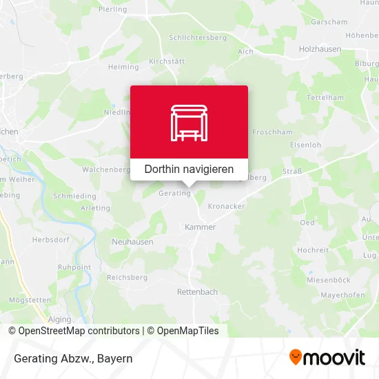 Gerating Abzw. Karte