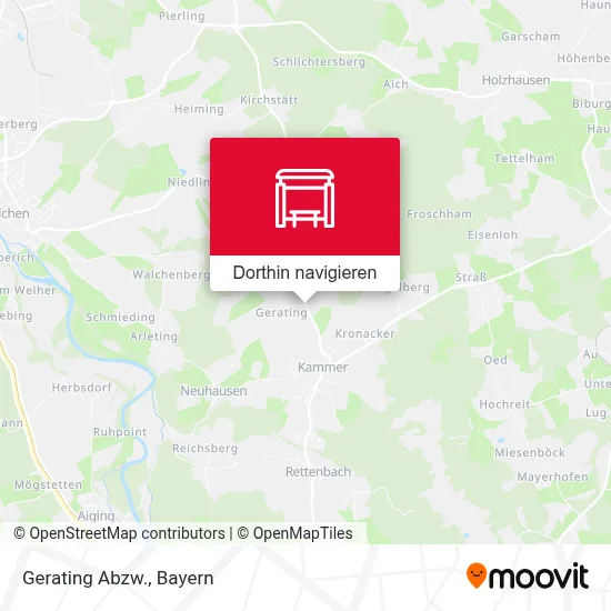 Gerating Abzw. Karte
