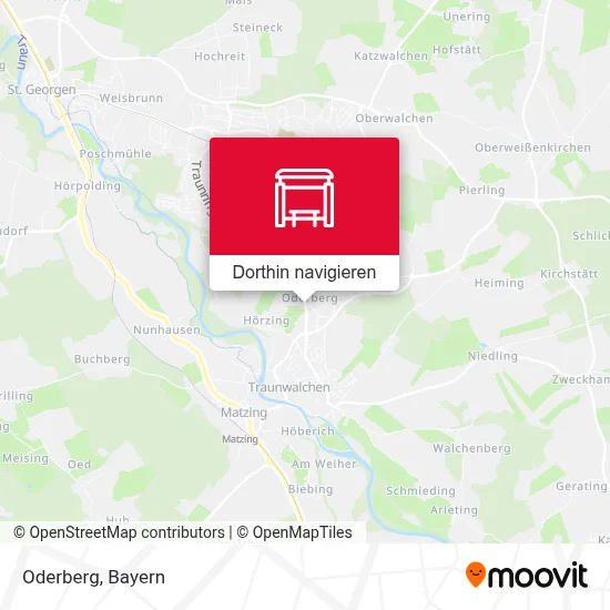 Oderberg Karte