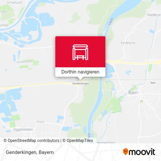 Genderkingen Karte