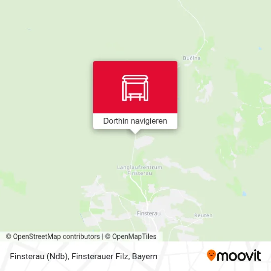 Finsterau (Ndb), Finsterauer Filz Karte