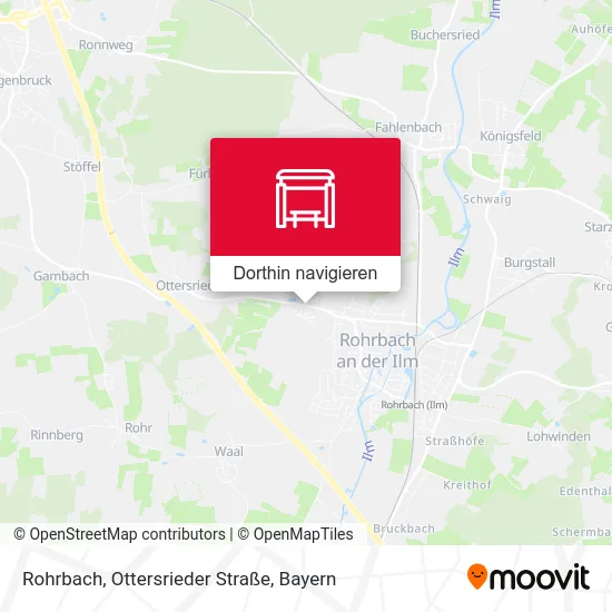 Rohrbach, Ottersrieder Straße Karte