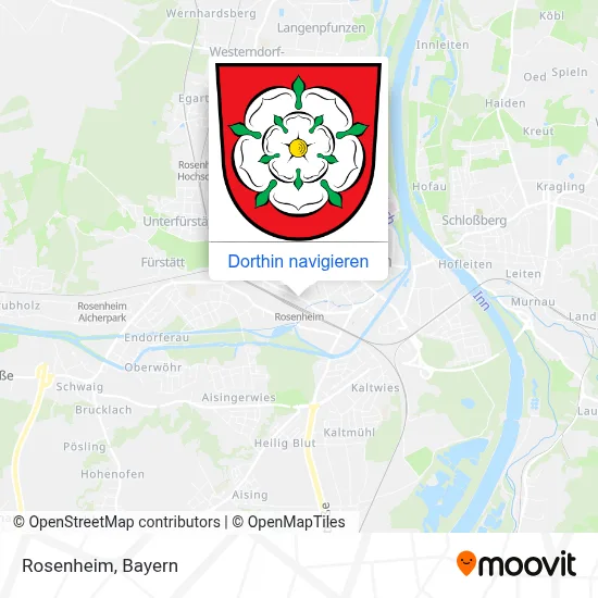 Rosenheim Karte