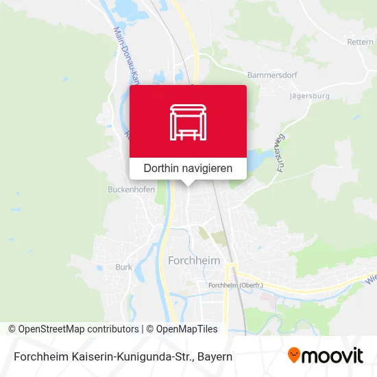 Forchheim Kaiserin-Kunigunda-Str. Karte