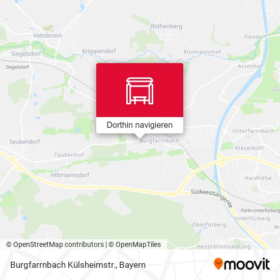 Burgfarrnbach Külsheimstr. Karte