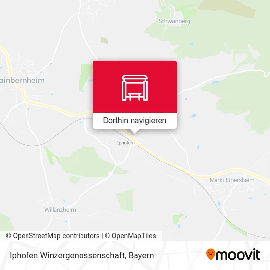 Iphofen Winzergenossenschaft Karte
