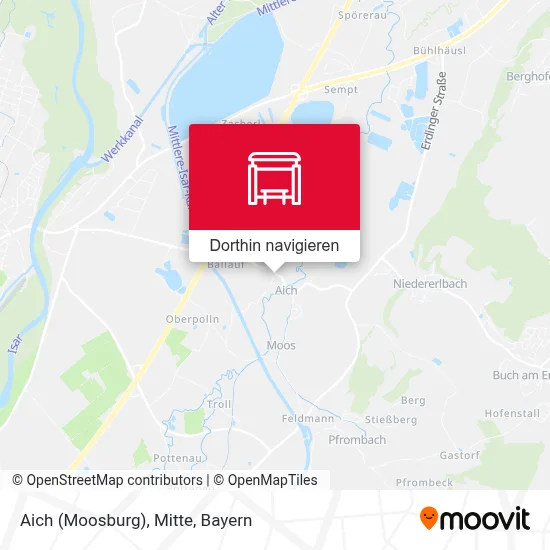 Aich (Moosburg), Mitte Karte