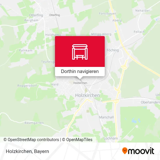 Holzkirchen Karte