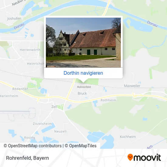 Rohrenfeld Karte