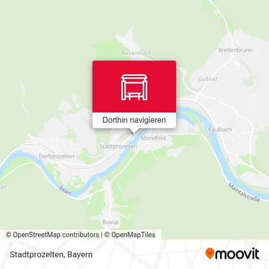 Stadtprozelten Karte