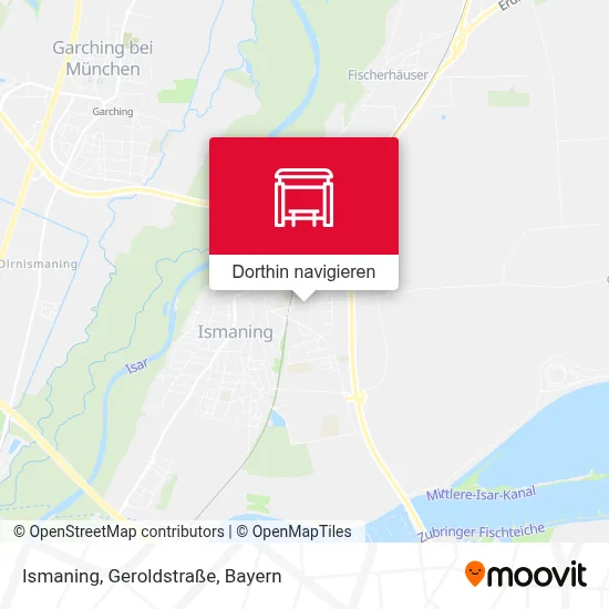 Ismaning, Geroldstraße Karte