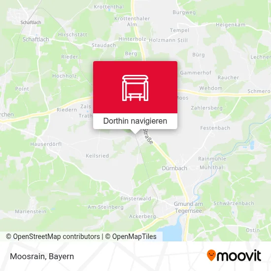 Moosrain Karte