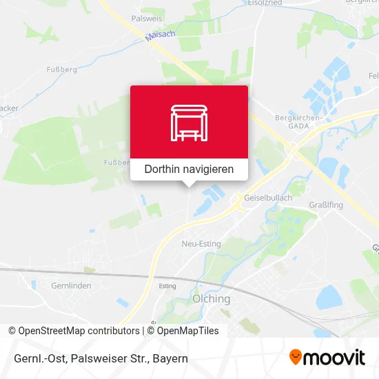 Gernl.-Ost, Palsweiser Str. Karte