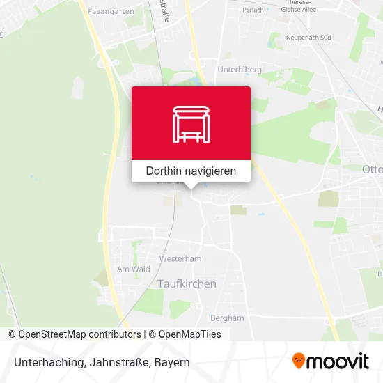 Unterhaching, Jahnstraße Karte