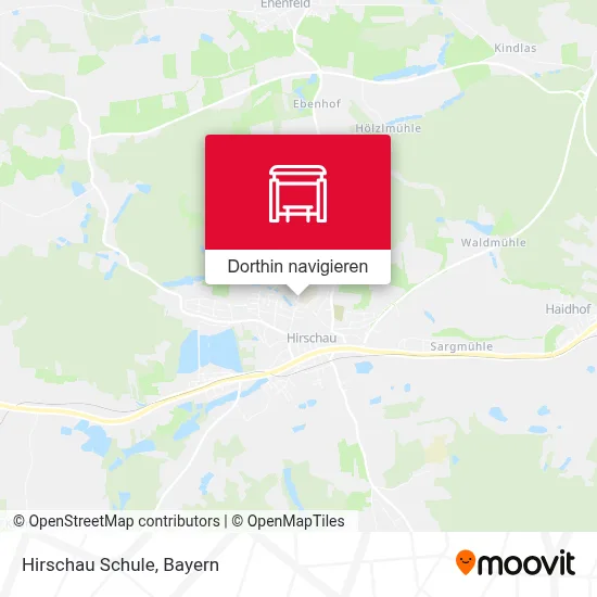 Hirschau Schule Karte