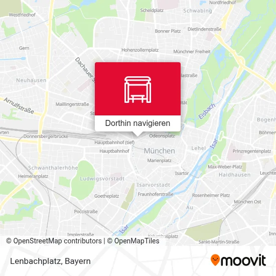Lenbachplatz Karte