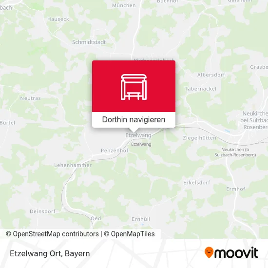 Etzelwang Ort Karte
