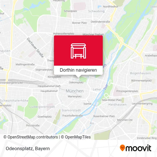 Odeonsplatz Karte