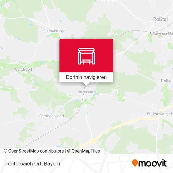 Raitersaich Ort Karte