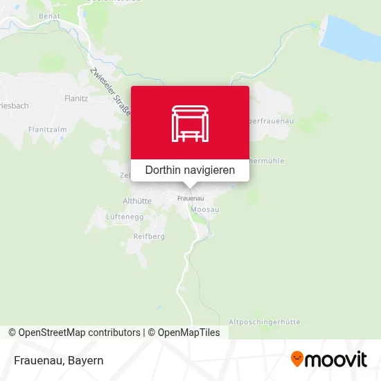 Frauenau Karte