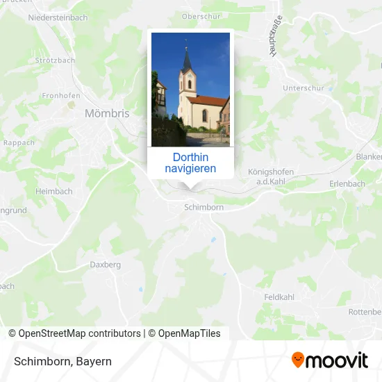 Schimborn Karte